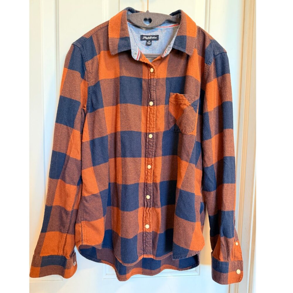 Flag & Anthem Plaid Flannel Shirt Medium
